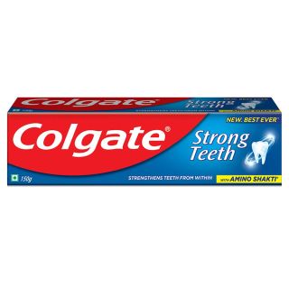 Colgate Strong Teeth Anticavity Toothpaste with Amino Shakti, 200gm