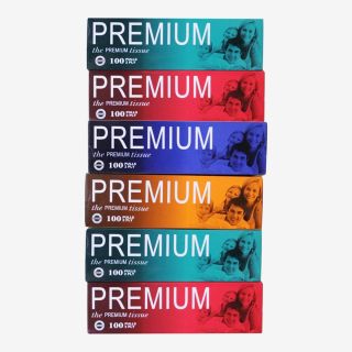 Premium Tissue 100 Pulls (Pack Of 10) TISSUE