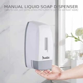 Wall Mount Manual Touch Soap Sanitizer & Gel Dispenser 500ML SANITIZER DISPENSER