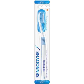 Sensodyne Sensitive Manual Toothbrush, Brush With Soft Bristles