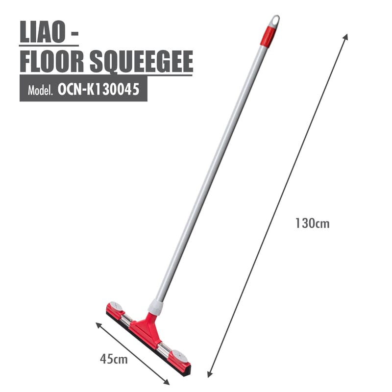 Liao Floor Squeezer Blade Wiper with Aluminium Handle