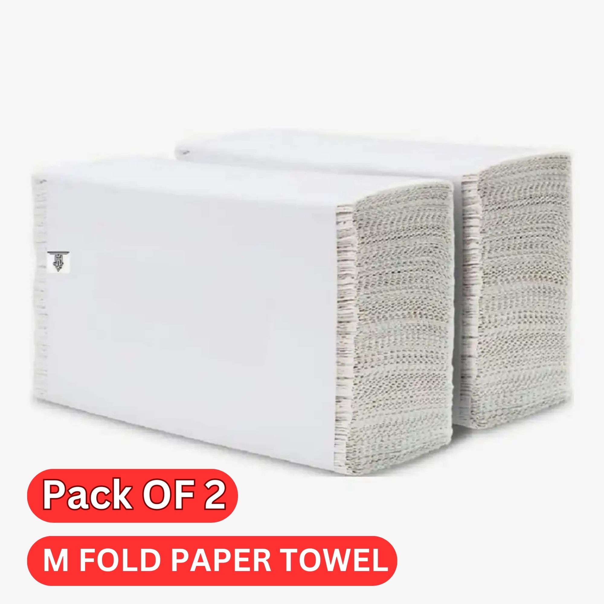Softy M fold / M.FOLD / M/FOLD / Paper Towel Tissue Paper 150 Sheets - Pack Of 2