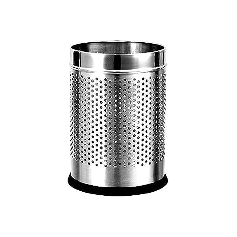 Dustbin / Stainless Steel Dustbin-7*10 / Perforated Dustbin / Recycle Bin / Trash Bin / Trash Can