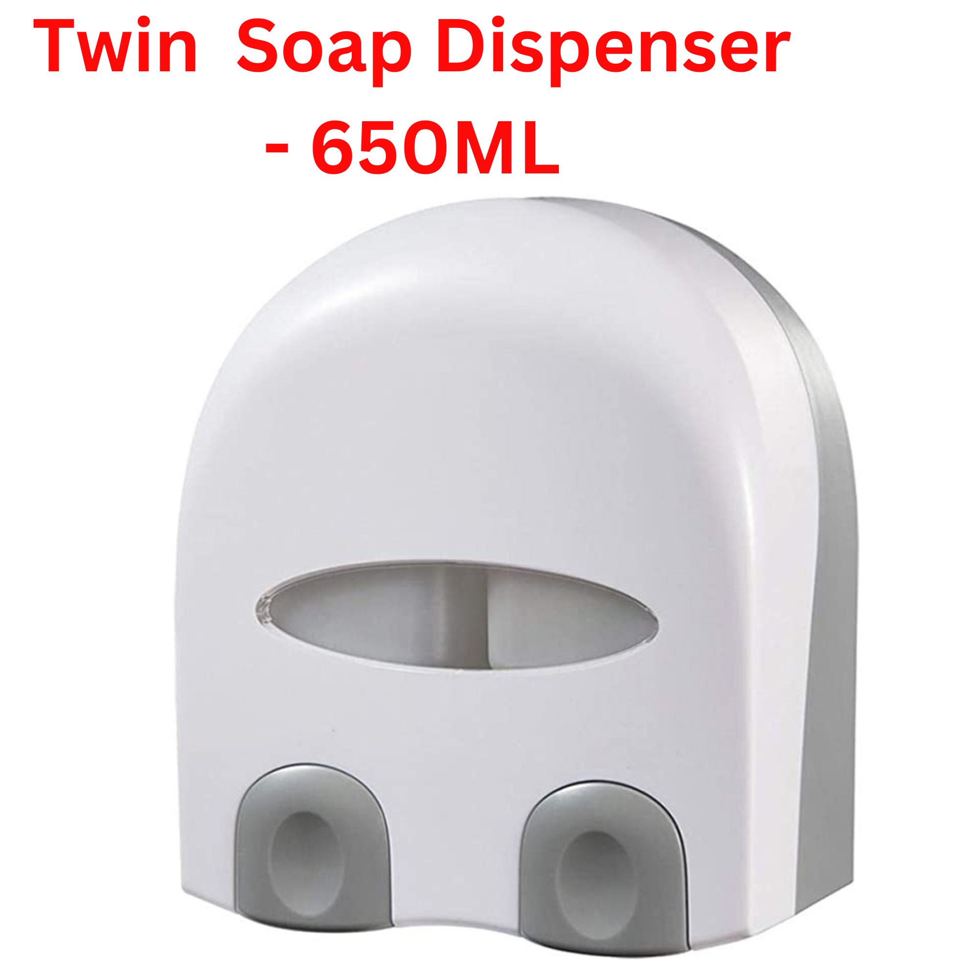 Dispenser 650ML / Twin Dispenser 650ml Wall Mounted Dispenser / Sanitizer Twin Dispenser / Soap Dispenser