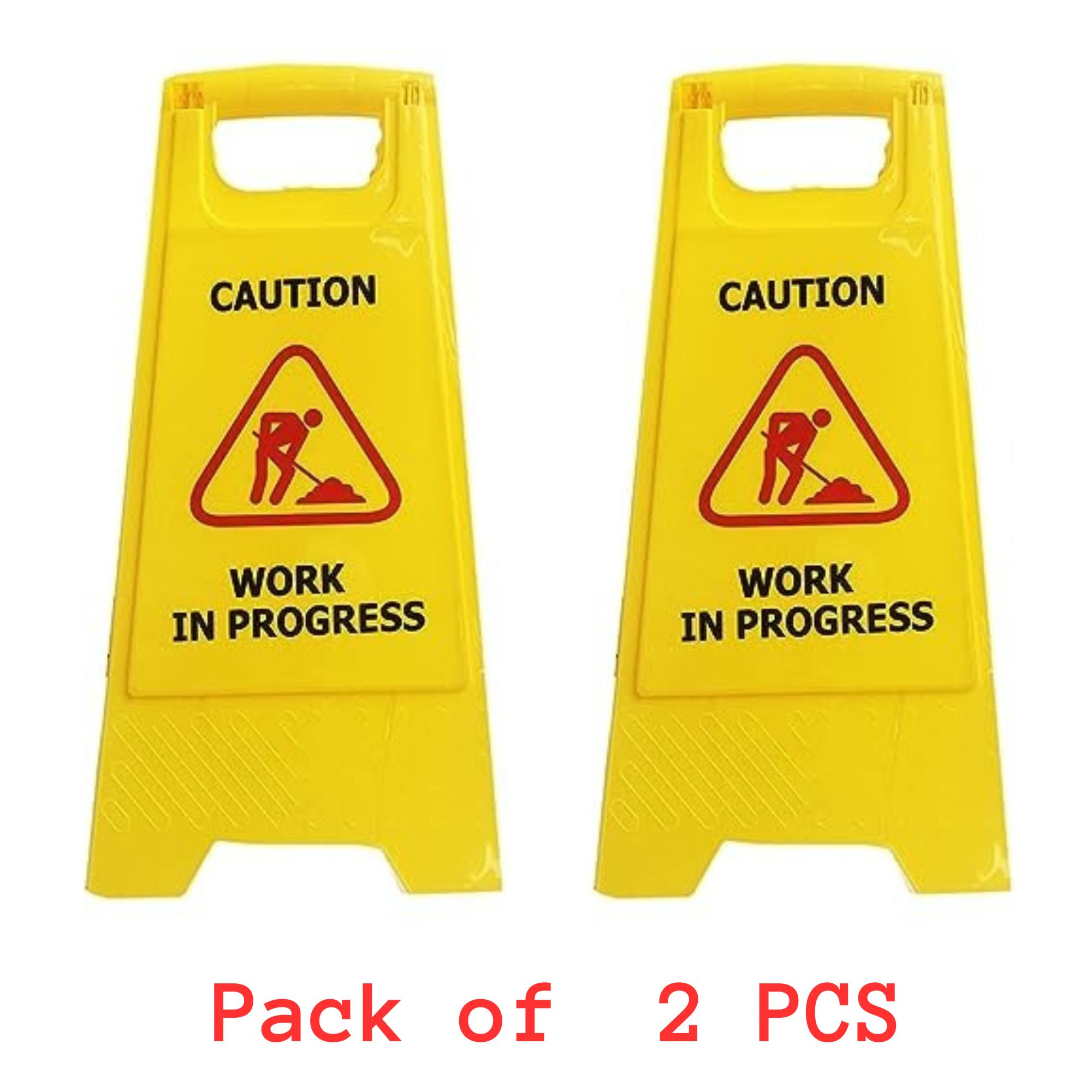 Caution Work in progress Sign Board / Work in Progress Sign