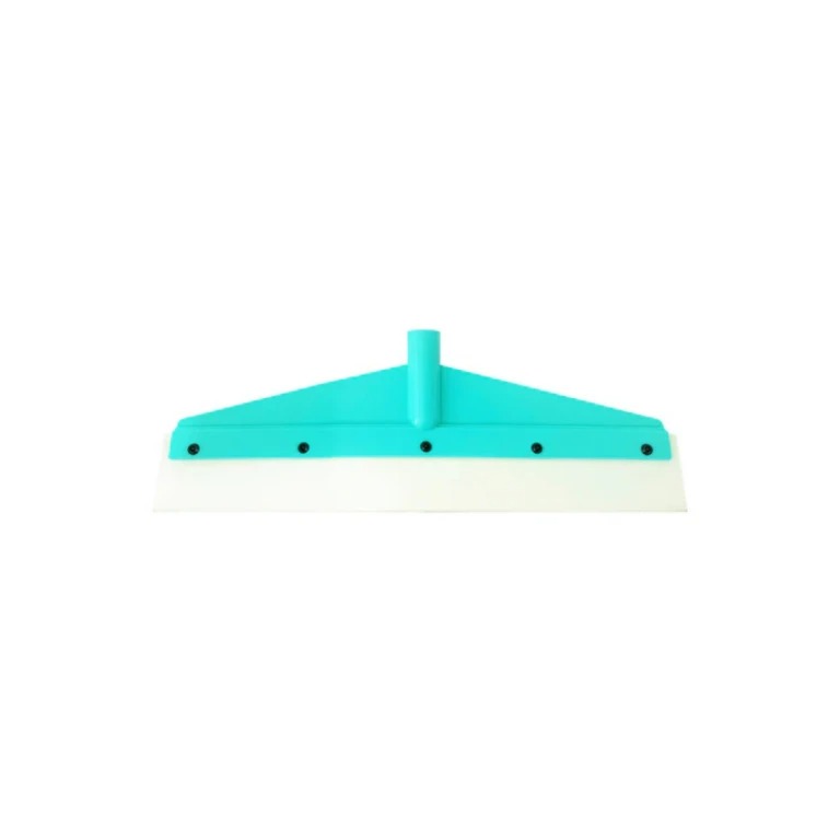 Single Blade Floor Wiper 16" with Stainless Steel Handle | Heavy Duty Water Wiper for Bathroom, Tiles & Floor Cleaning