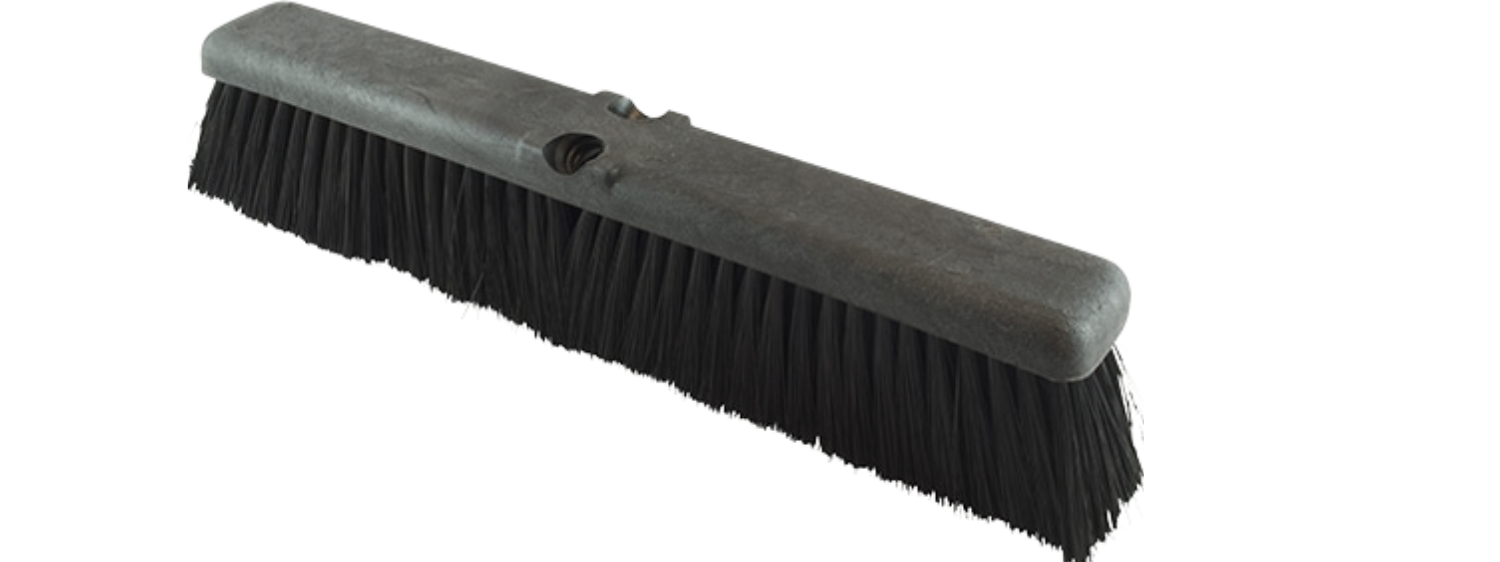 Floor brush 18"/ Plastic Broom Head, Omni Sweep for Cleaning,  45cm, Black/ ideal for carpets, hard surfaces ,normal floors