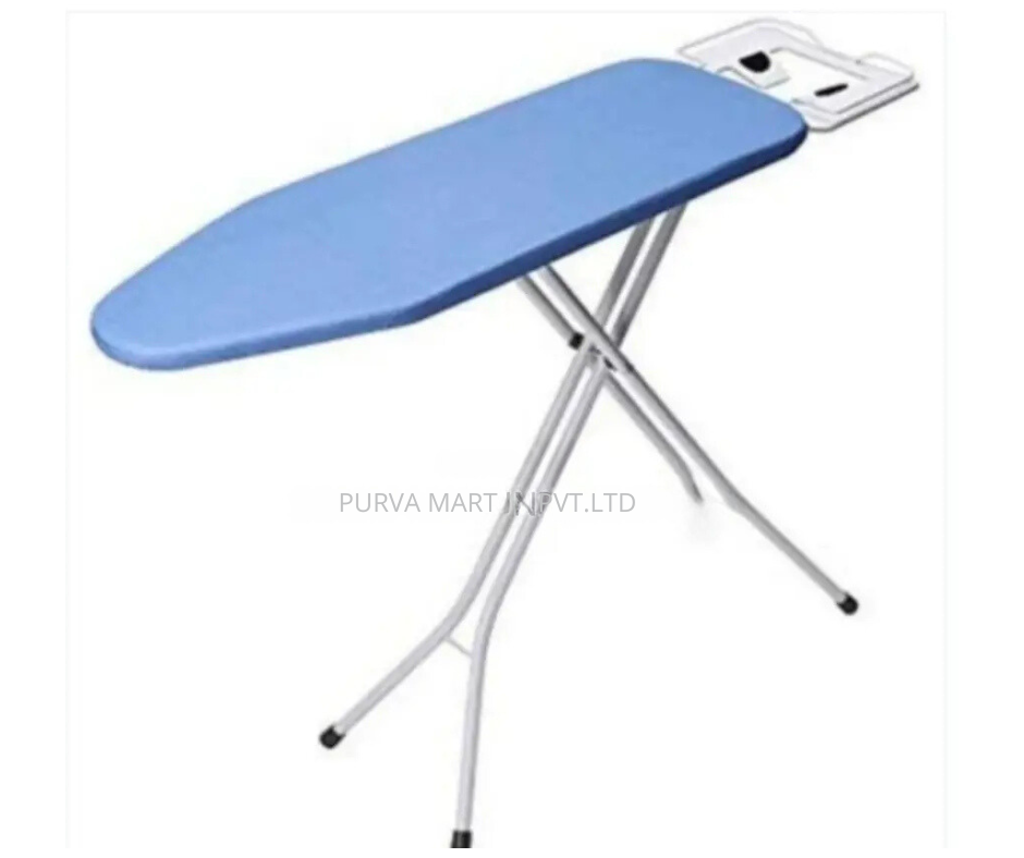 Ironing Board 36"x12"with Heat Resistant Cover and Thicken Felt Pad, Ironing Boards with Silicone Steam Iron Rest, Heavy Sturdy T-Legs,