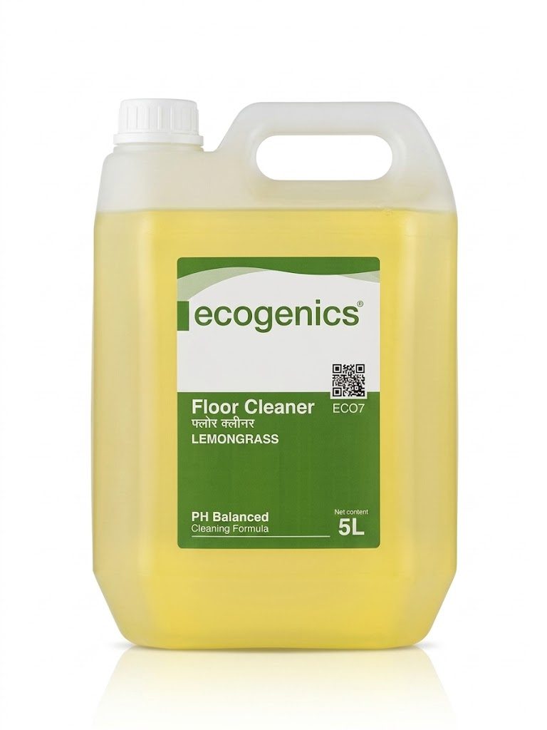 Ecogenics  Floor Cleaner Lemongrass 5L | Antibacterial Multi-Surface Floor Cleaner
