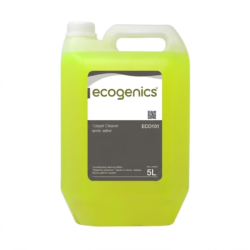 Ecogenics Carpet Cleaner 5L | Shampoo for Carpets & Upholstery