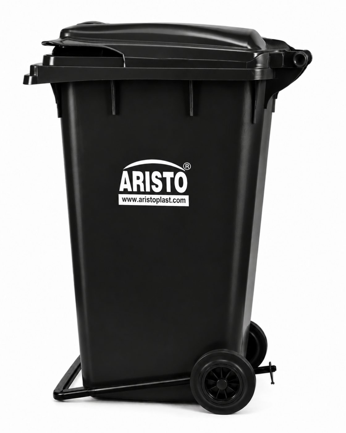Aristo Wheel  Dustbin with Pedal - 120 liters
