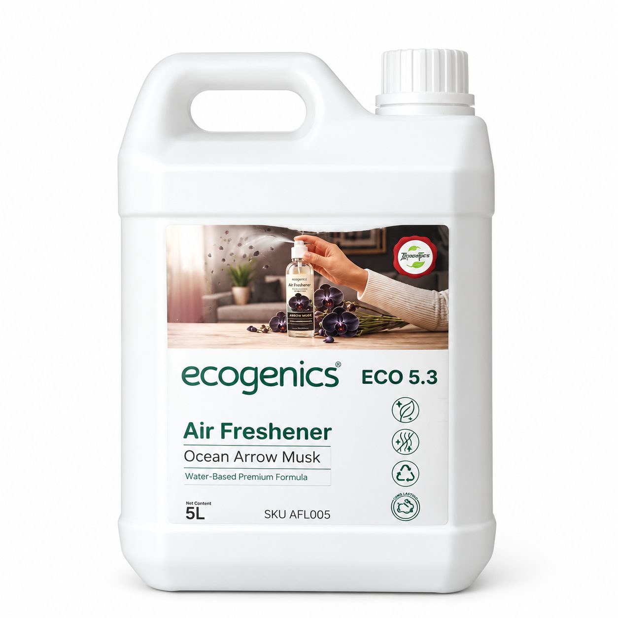 Ecogenics Air Freshener - Ocean Arrow Musk